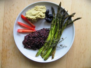 Gegrillter Spargel